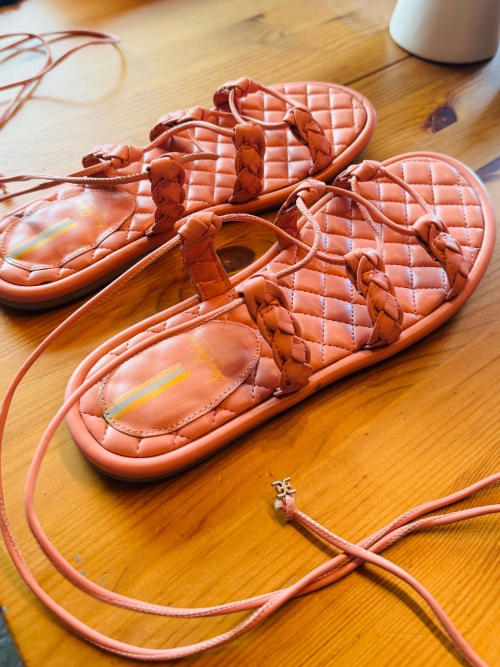 Sam Edelman lace up sandals